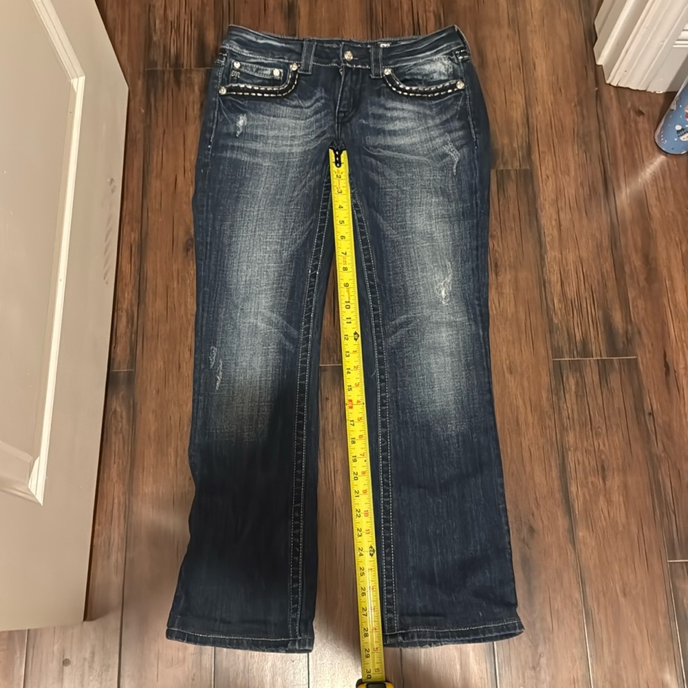 Miss me jeans. Used condition. Size 28 boot